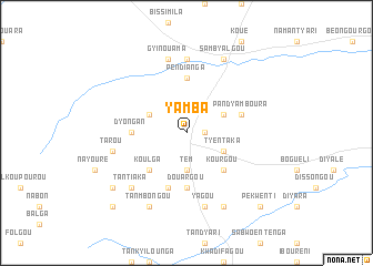 map of Yamba