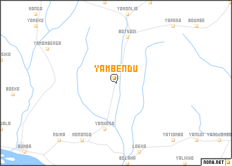 map of Yambendu