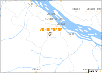 map of Yambienene