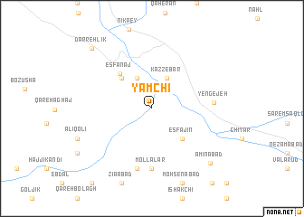 map of Yāmchī