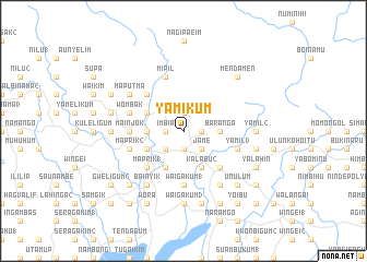 map of Yamikum