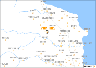 map of Yaminas