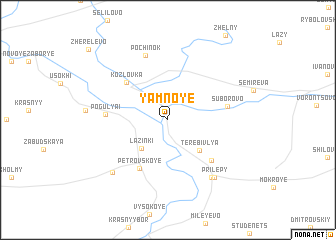 map of Yamnoye