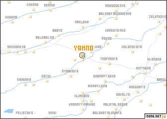 map of Yamno