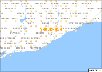 map of Yamoransa
