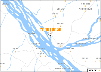 map of Yamotonga