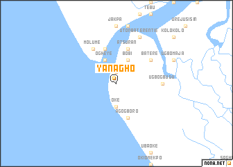 map of Yanagho
