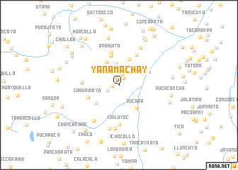 map of Yanamachay