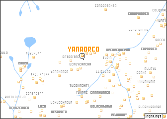 map of Yanaorco