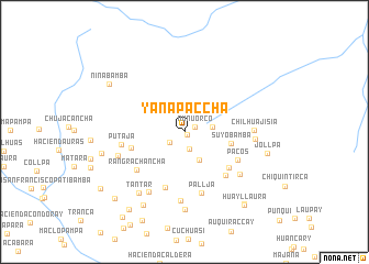 map of Yanapaccha