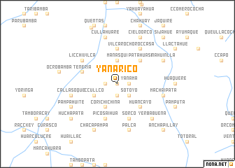 map of Yanarico