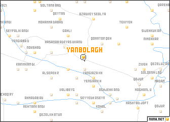 map of Yān Bolāgh