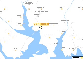 map of Yanbüken