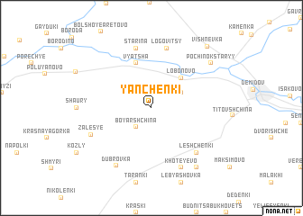 map of Yanchenki