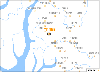 map of Yande