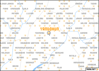 map of Yandohun