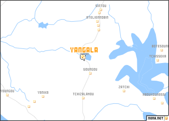 map of Yangala