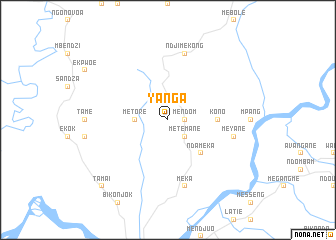 map of Yanga