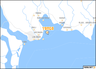 map of Yanga