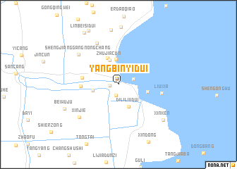 map of Yangbinyidui