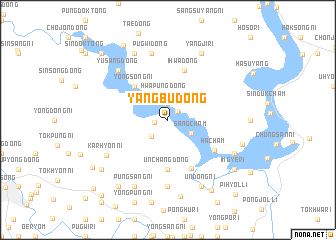 map of Yangbu-dong