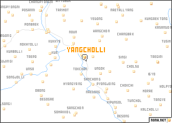 map of Yangch\