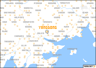 map of Yangdong