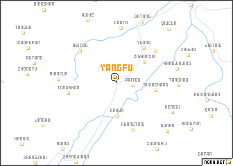 map of Yangfu