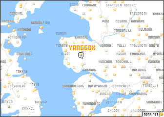 map of Yanggok