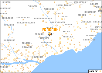 map of Yanggumi