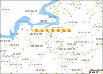 map of Yanggwich\