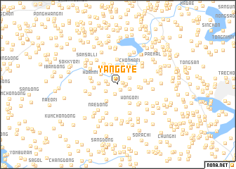 map of Yanggye