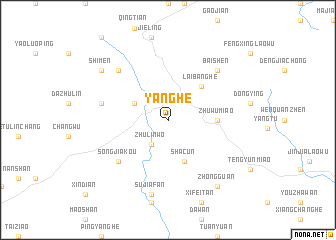 map of Yanghe