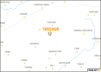 map of Yanghua