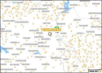 map of Yanghwa-ri