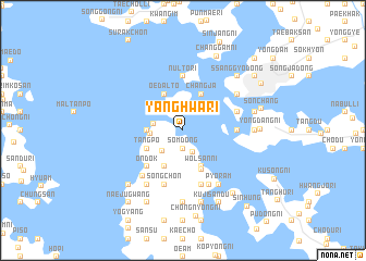 map of Yanghwa-ri