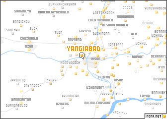 map of Yangiabad