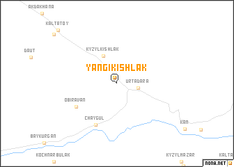 map of Yangikishlak