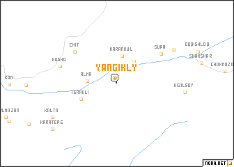 map of Yangikly