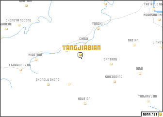 map of Yangjiabian