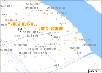 map of Yangjiaqiao