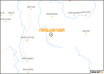 map of Yangjiatuan