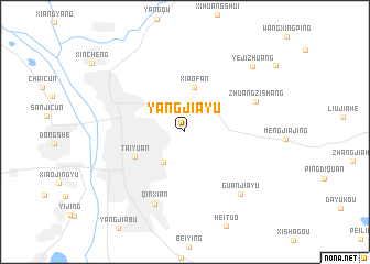 map of Yangjiayu