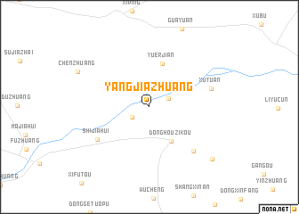 map of Yangjiazhuang