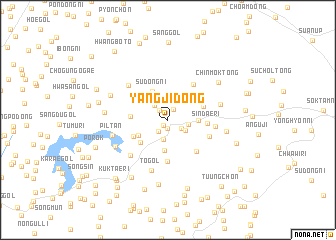 map of Yangji-dong