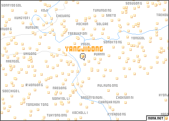 map of Yangji-dong