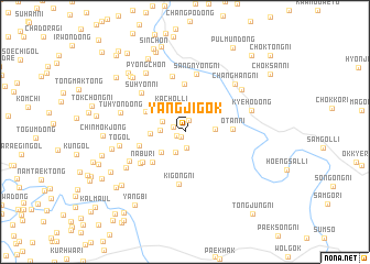 map of Yangjigok