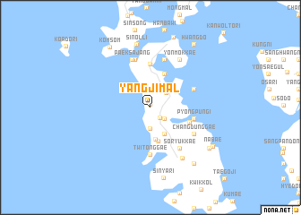 map of Yangjimal