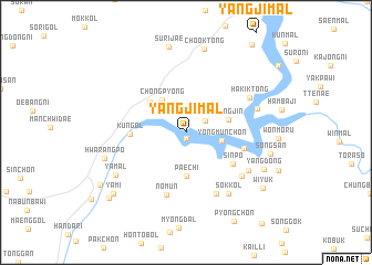 map of Yangji-mal