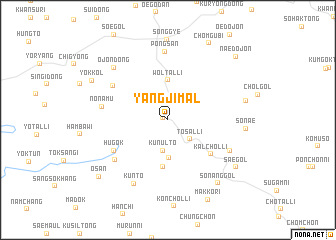 map of Yangji-mal